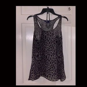 Purple black and grey tank top racer back !